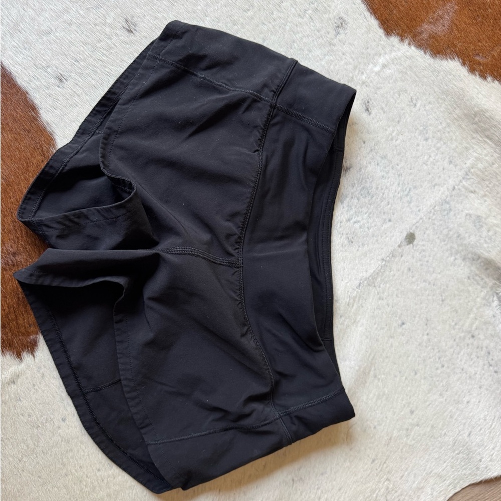 Lululemon Athletica Black Athletic Shorts